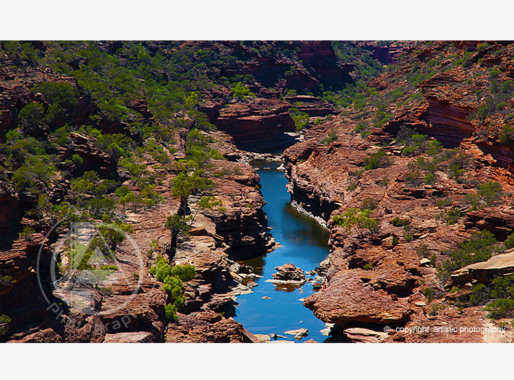 Blue Reflections - Kalbarri Gourges